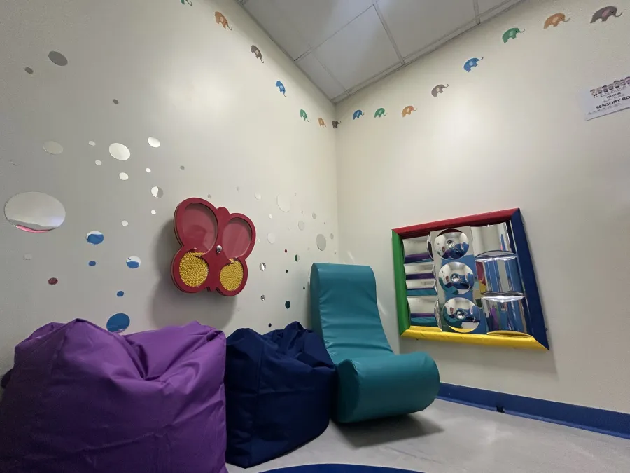 the sensory room