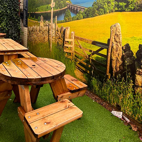 Picture of the outdoor garden