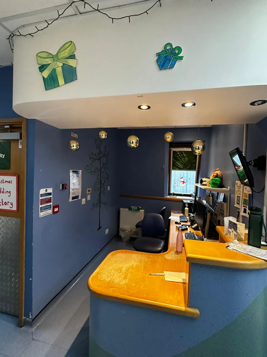 The Quiet Room before refurbishment