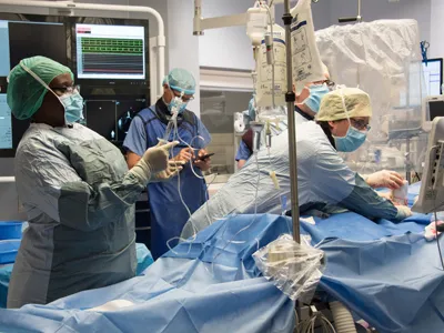 Picture of surgery team
