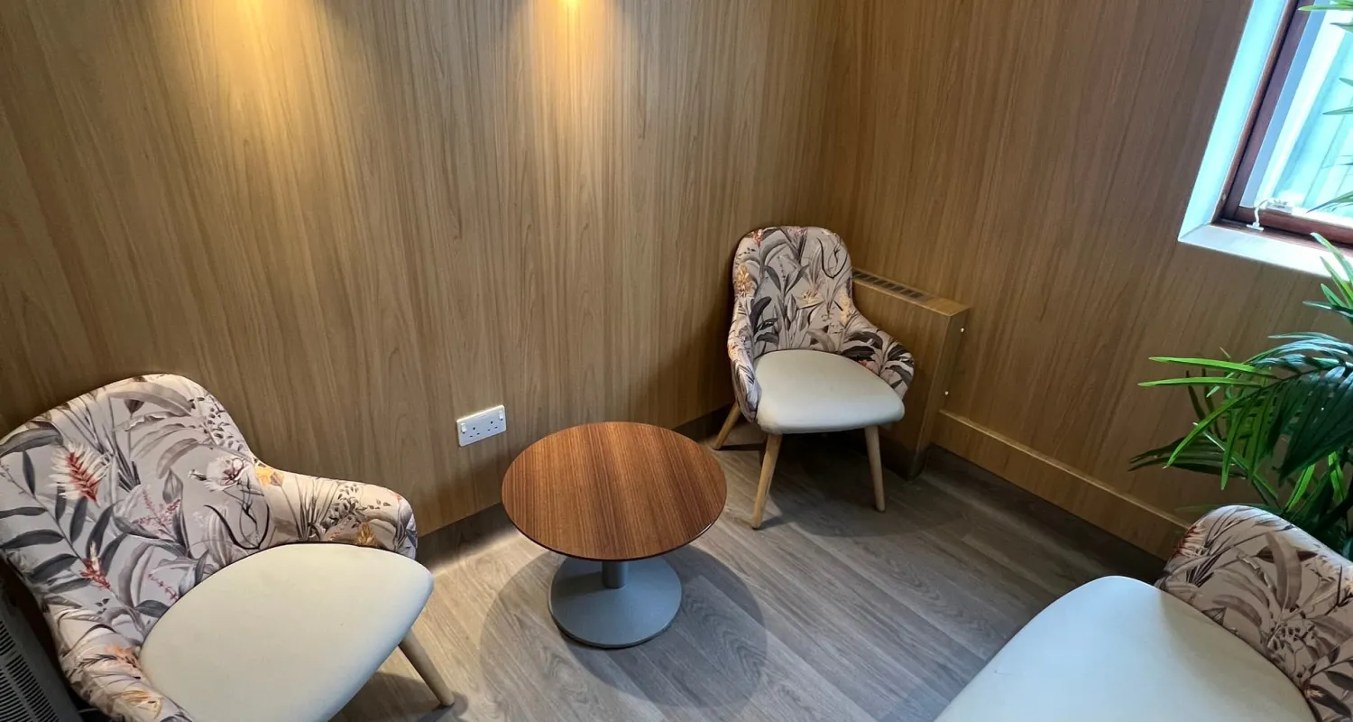 The refurbished Quiet Room