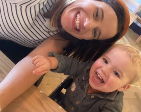 Jo and her son Arthur