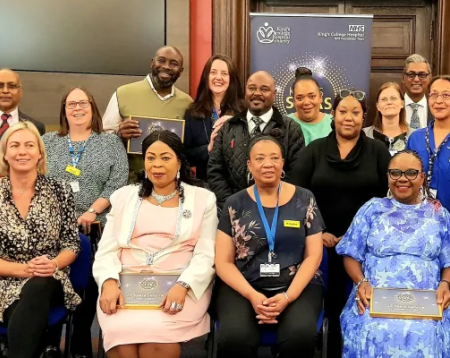 Group photo of Long Service Award recipients