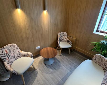 The refurbished Quiet Room