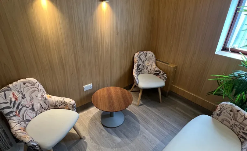 The refurbished Quiet Room